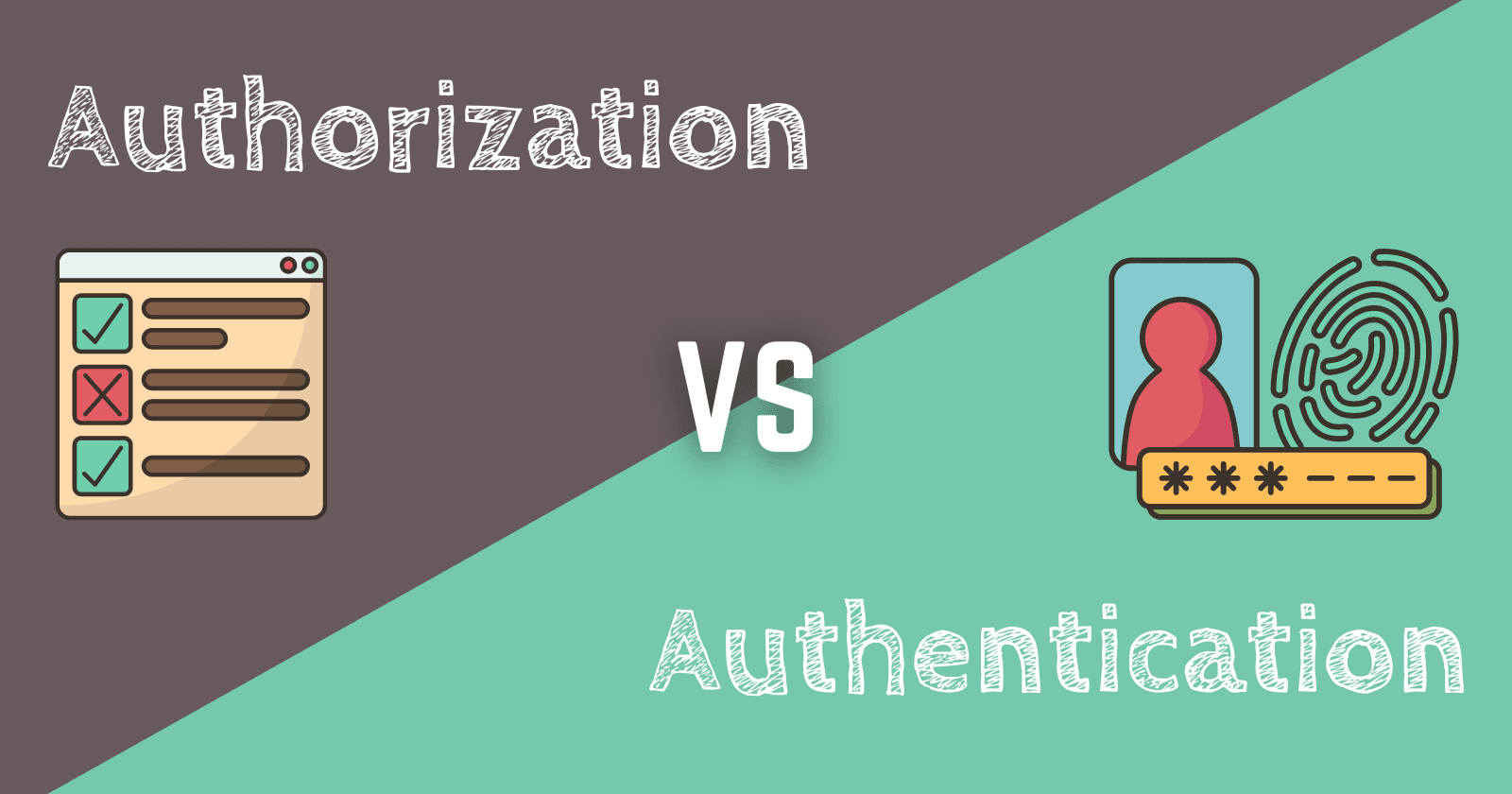 Authorization vs Authentication